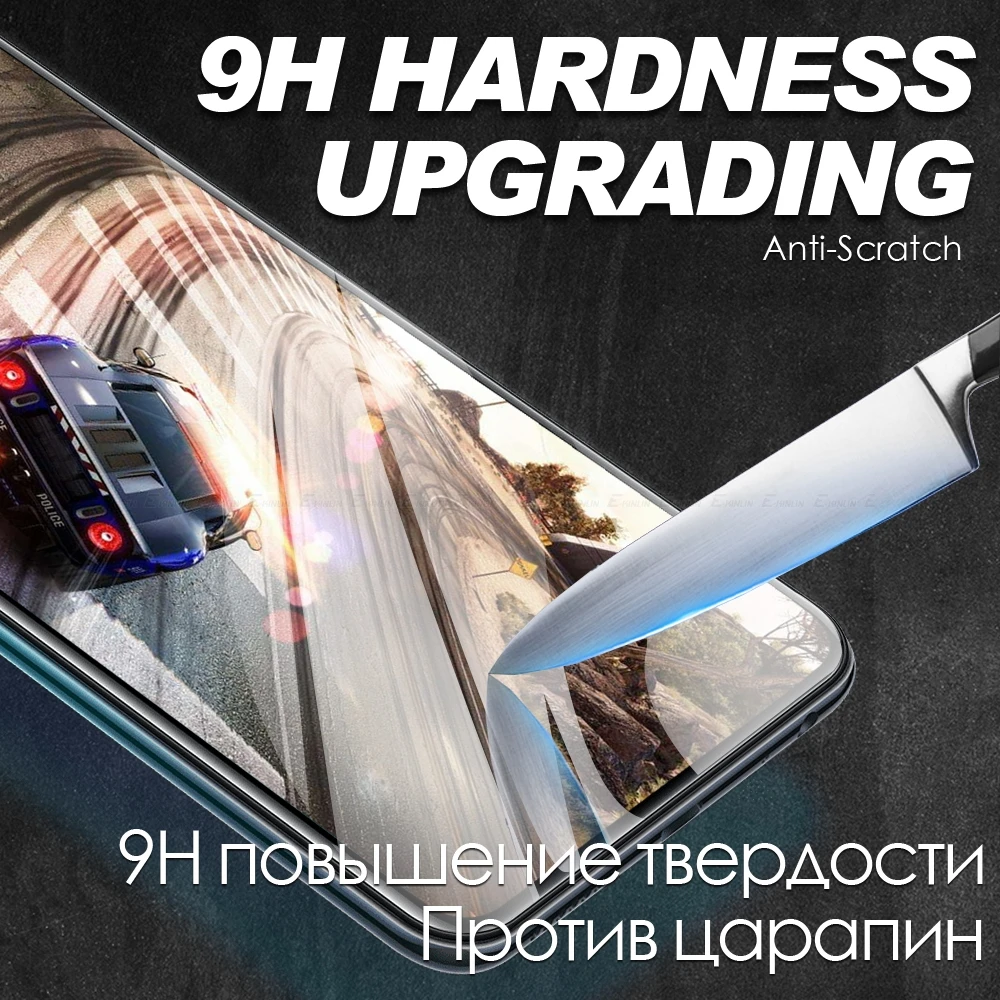 9D полное покрытие Закаленное стекло Защитная пленка для экрана Huawei Honor 9A 9C 9S 9X Lite