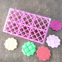 3d wedding flowers cookies cutter mold biscuit embossing mould sugarcraft dessert baking silicone mold for cake decor tools hot