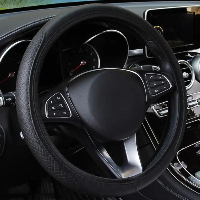 Чехлы на руль автомобиля нескользящая прочная защитная накладка подходит для
