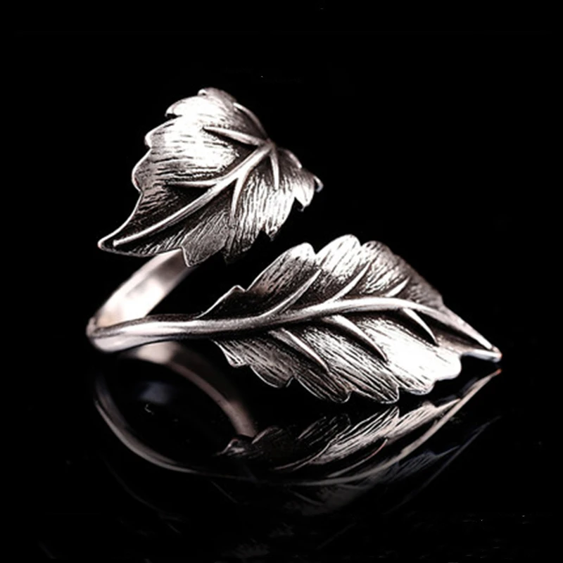 Кольцо Taiyin ручной работы из стерлингового серебра 925 пробы делает старые модные