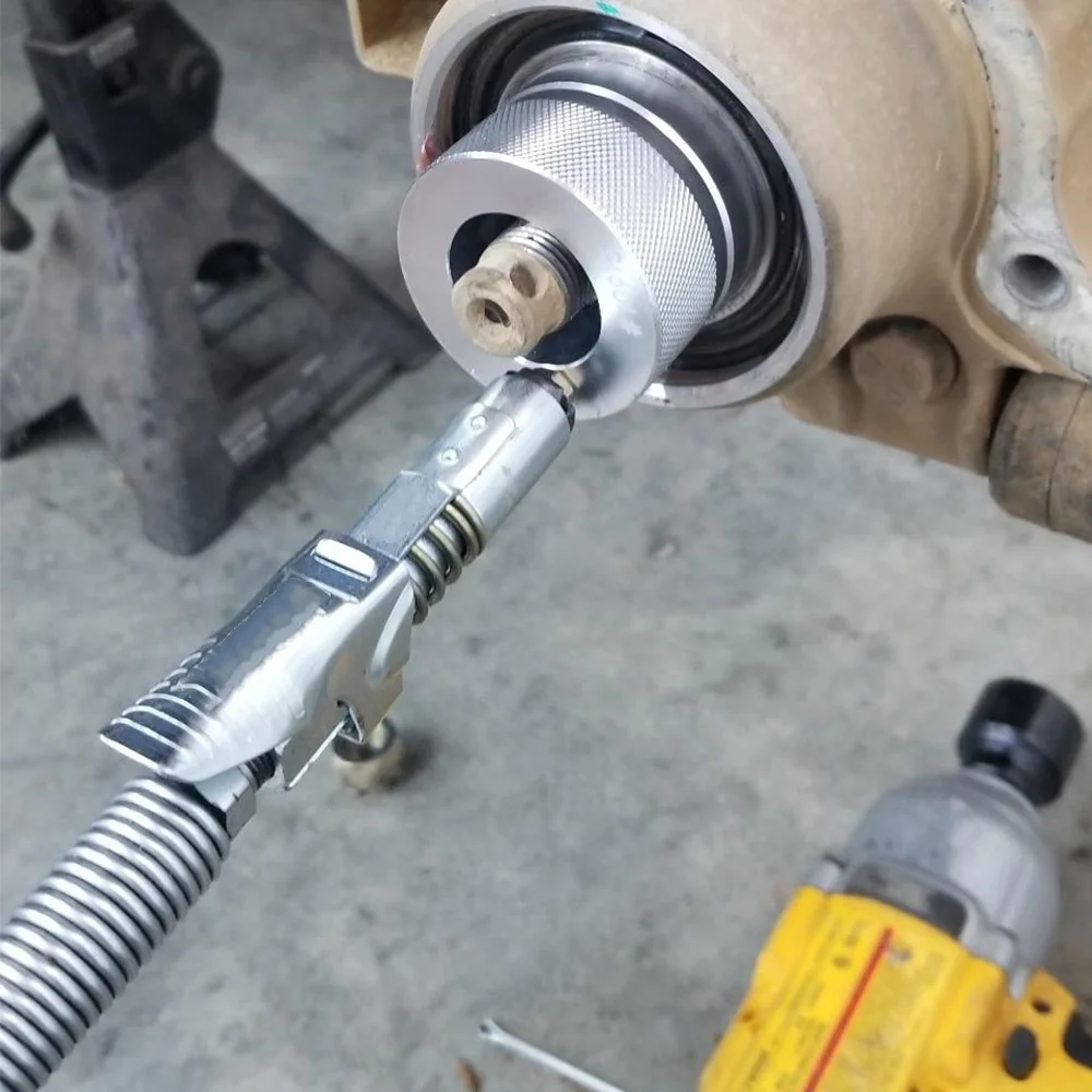 Новый комплект шлангов высокого давления 10000PSI смазочный пистолет муфта