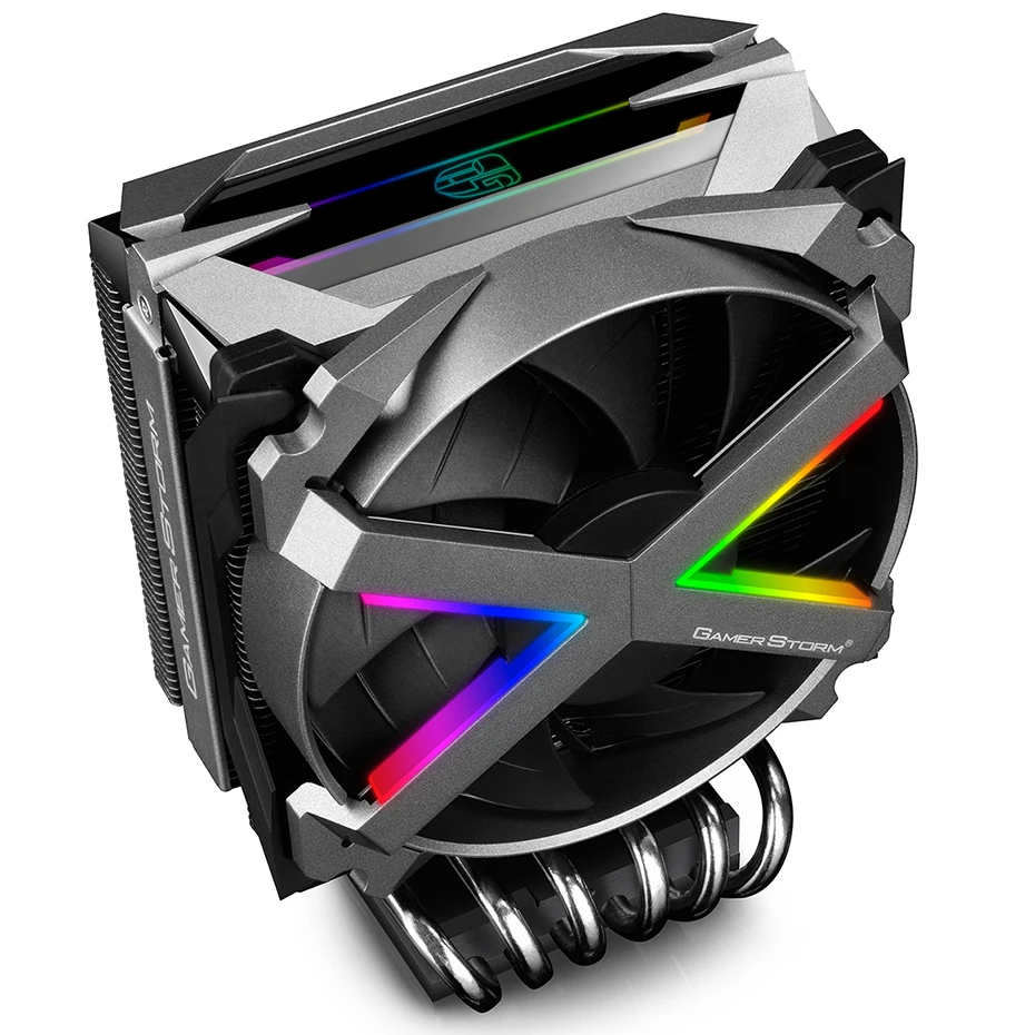 Кулер для процессора DEEPCOOL FRYZEN 6 радиатор ПК 120 мм 5 В адресуемый RGB вентилятор AMD Ryzen