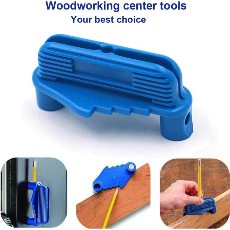 

Center line Gauge Finder Center Scriber Carpenter Marking Centerline Gauge Wooden Mark Marker Locator Scribe Woodworking Tools