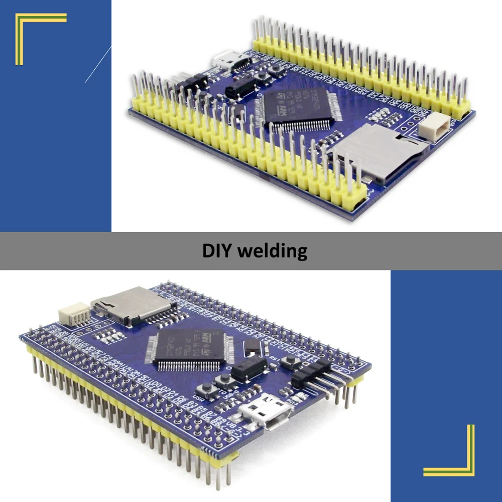 Системная плата STM32F103VET6 STM32F103VE макетная демонстрационная минимальная системная