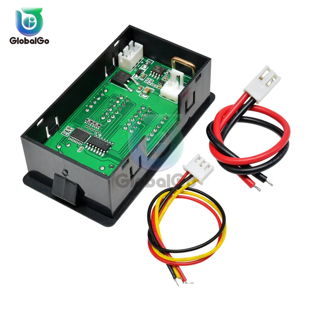 3 in 1 DC Voltage Current Power Tester Meter Analyzer 100V 10A 1000W Red LED Digital Voltmeter Ammeter Wattmeter | Инструменты