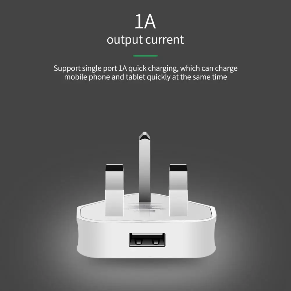 KOOYUTA Универсальный 1/2/3-Порты и разъёмы USB вилка стандарта Великобритании 3 настенное устройство адаптер с 3 Порты и разъёмы в английском стиле; для путешествий Зарядное устройство для зарядки для Iphone iPad