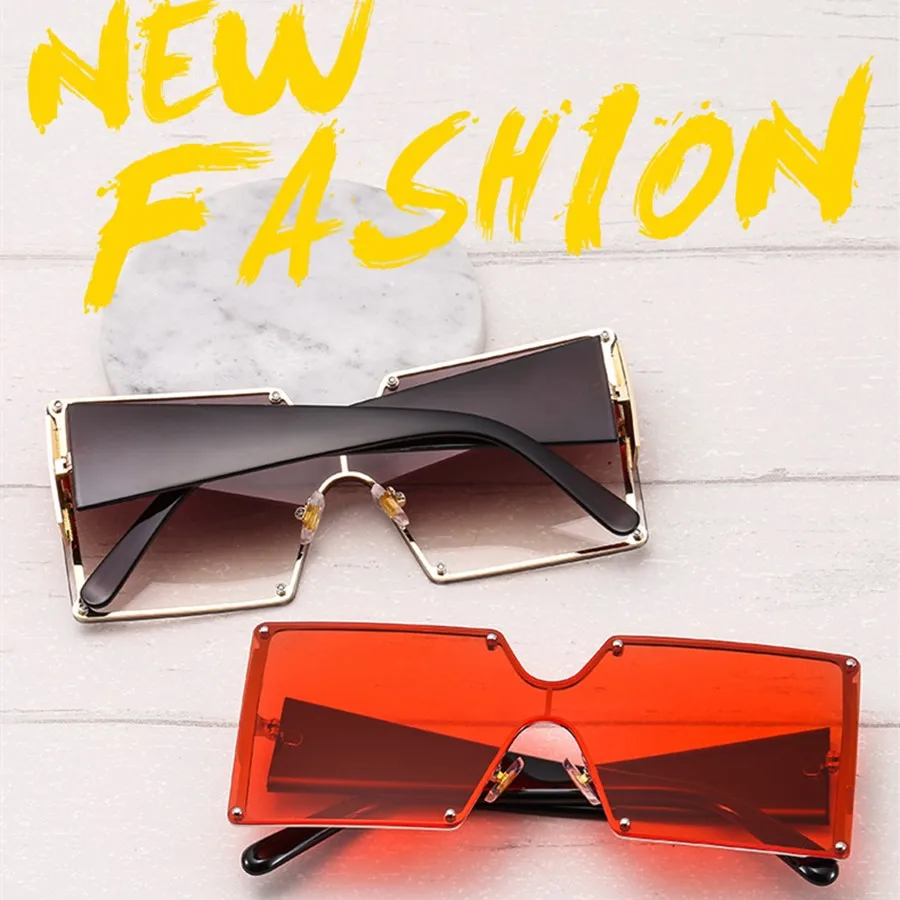 2020 винтажные квадратные оправы модные очки солнцезащитные для женщин роскошный