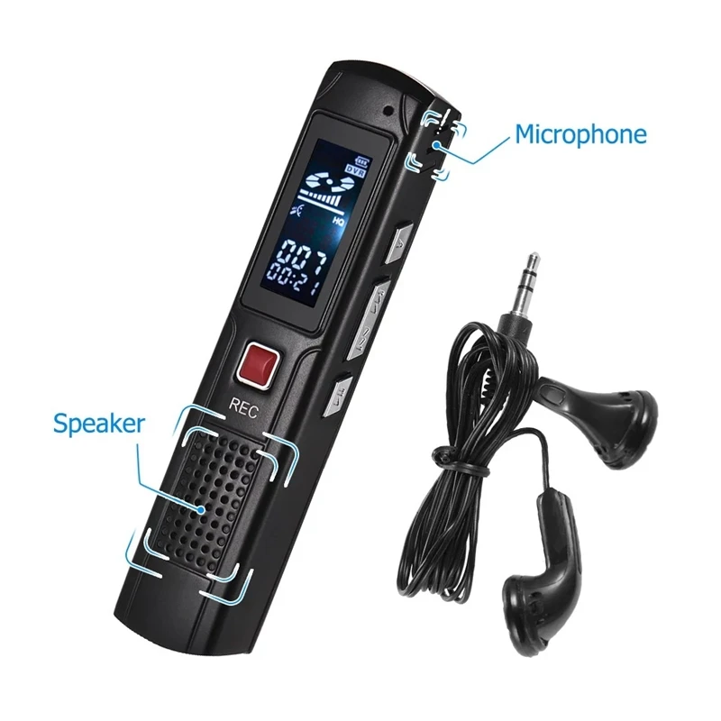 Sk-013 8 Гб цифровой Аудио Диктофон Ditacphone Mp3 музыкальный плеер A-B повторения