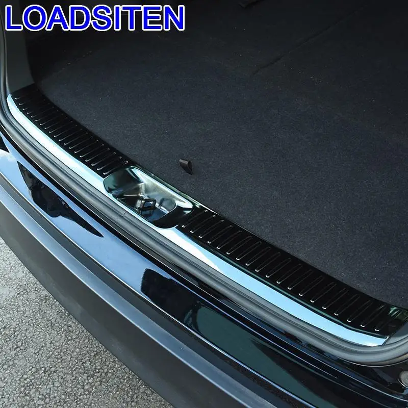 Модифицированные Авто хромированные задние панели багажника ножные педали