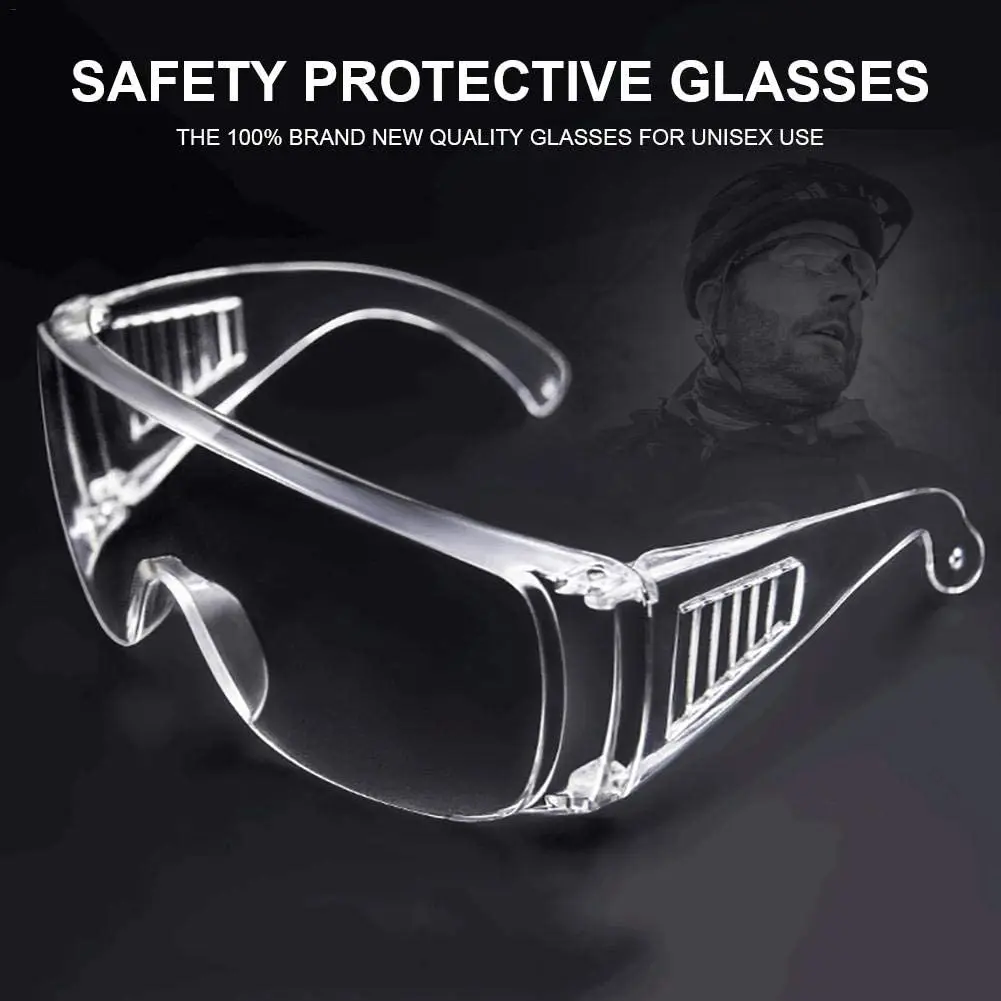 20 шт. защитные очки для глаз защита от ветра пыли устойчивые прозрачные