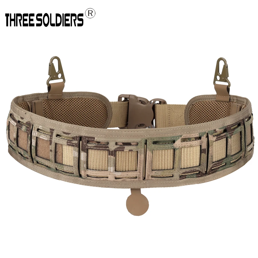 Тактический ремень для страйкбола с быстроразъемной пряжкой водонепроницаемый