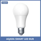 Оригинальная светодиодная умная лампа Aqara White ZigBee, беспроводная лампа с дистанционным управлением E27, 9 Вт, 220-240 В, умный дом для приложения xiaomi mijia mi Home