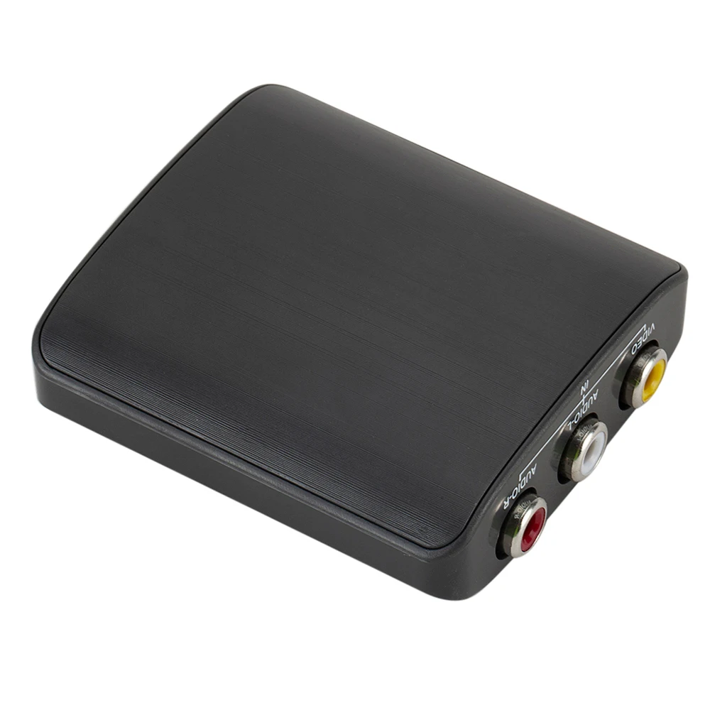 1080P Mini AV to HDMI Converter Adapter 720P Large Display with Micro USB Power for HDTV TV Projector Computer Notebook | Электроника
