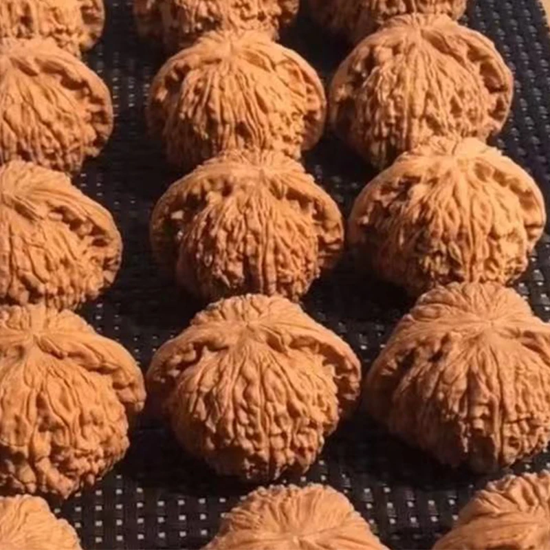 Пара натуральных грецких ореховых гантелей Wenwan уход за здоровьем шарик для