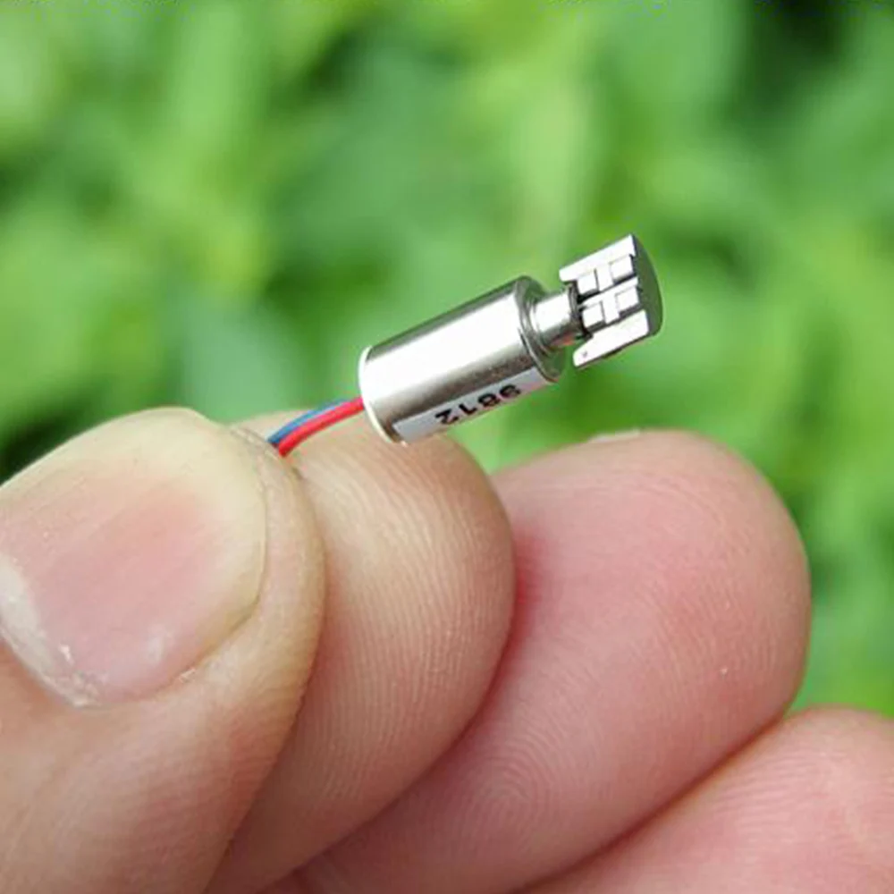 Мини 5-полюсный Бессердечный Вибрационный двигатель постоянного тока 3 в-6 в 7 В 5