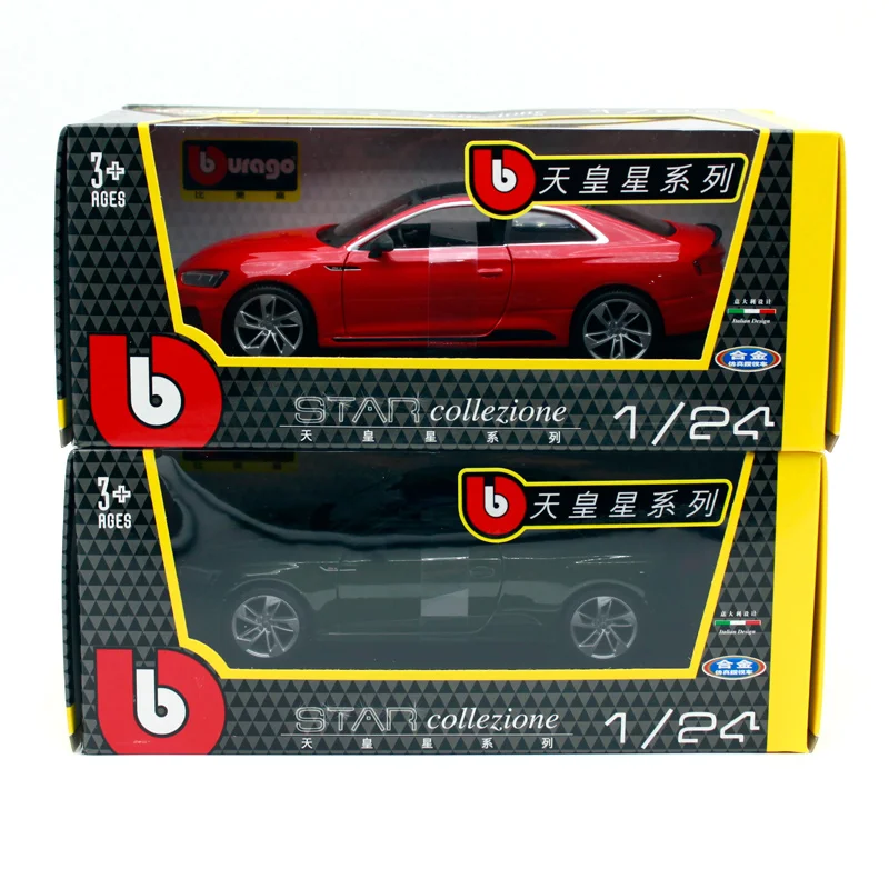 Спортивный Автомобиль Bburago 1:24 Audi RS 5 Coupe литая модель автомобиля игрушечная новая
