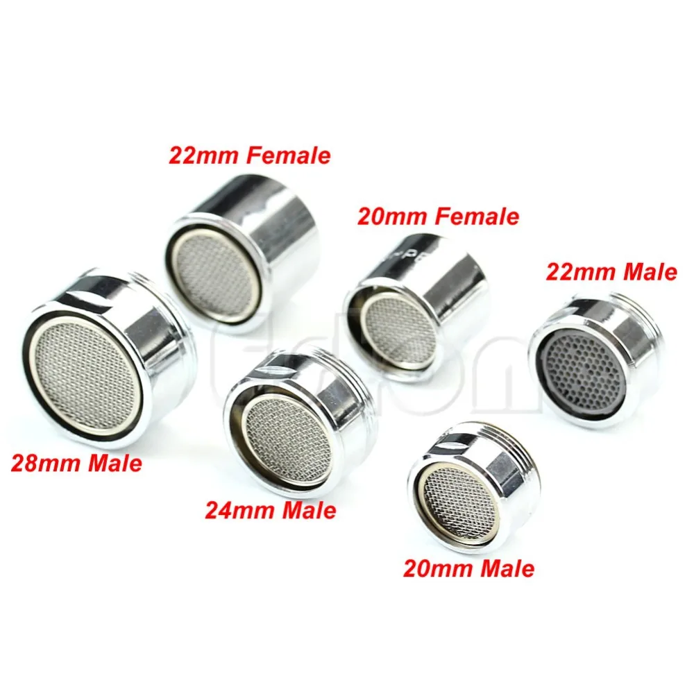 

Water Saving Kitchen Faucet Tap Aerator Chrome Male/Female Nozzle Sprayer Filter