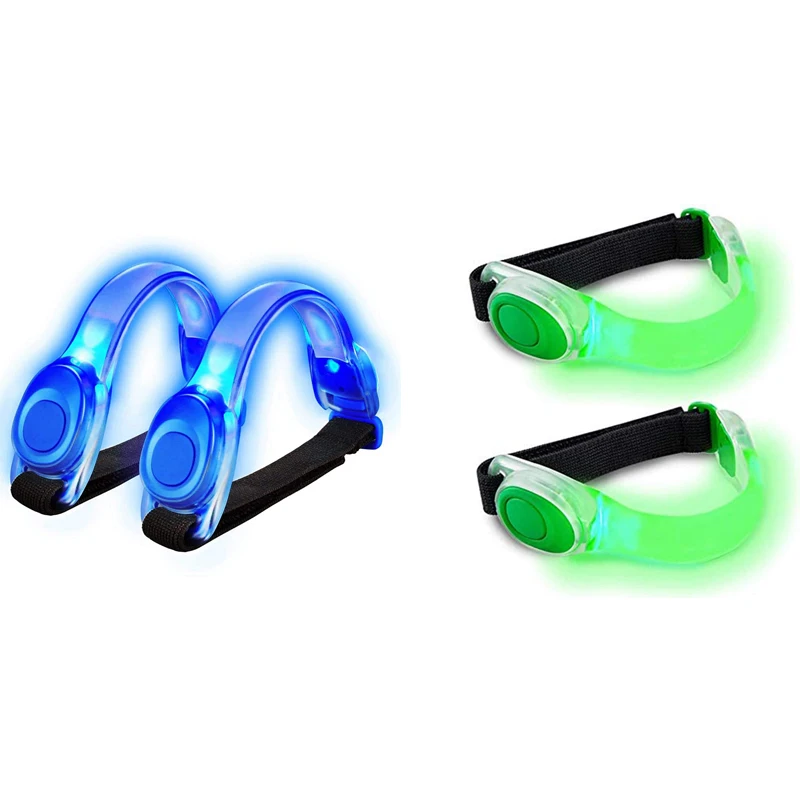 

2Pcs LED Armband, LED Armband Reflective Running Gear for Outdoor Activities and Exercise, Running