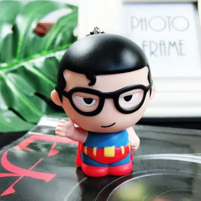 Модные Новые поп игрушки брелок Marvel Капитан Америка Железный человек брелок Дети Чудо Женщины брелок сумка Подвеска ювелирные изделия - Цвет: Big24