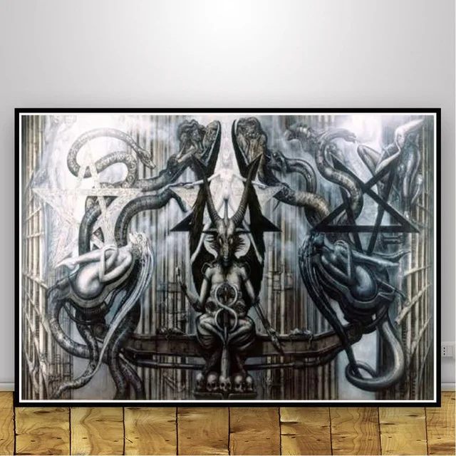 

Настенная картина Bao Pavilion Hr Giger Li II