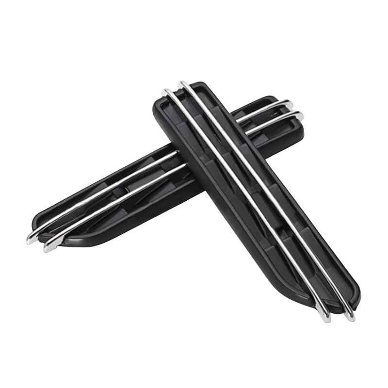 

Car Air Flow Side Fender Vents Mesh Sticker Grille Bendable Flexible Smooth Glossy Surface Leaf Exhaust Outlet for BMW