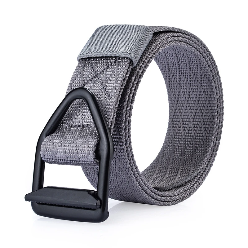 

Bullet head canvas belt men's leather belt youth student youth leisure trend trouser belt