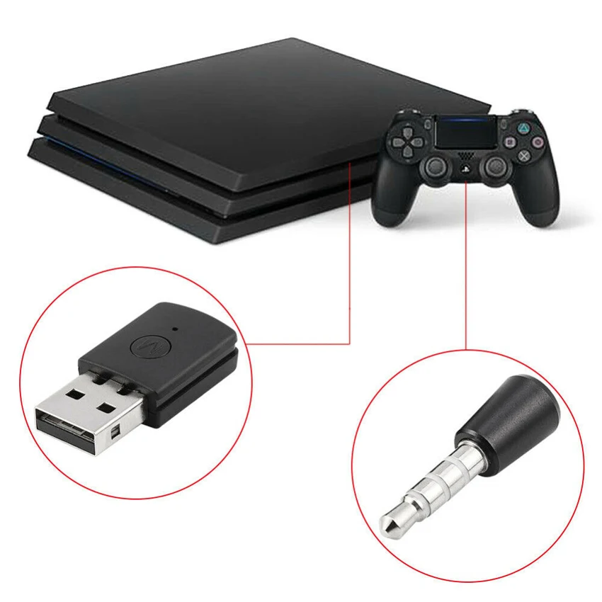 USB-адаптер Bluetooth 4 0 приемник-передатчик для PS4 контроллер Playstation геймпад гарнитура