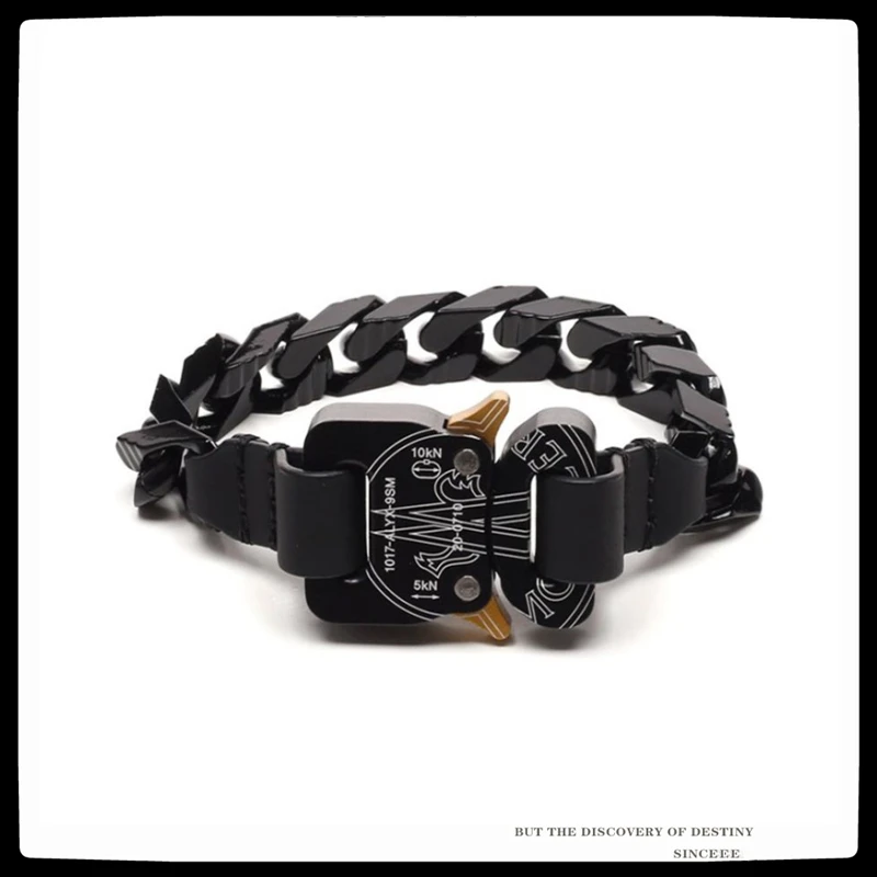 Браслет с пряжкой в стиле хип-хоп и панк 1017 | Украшения аксессуары