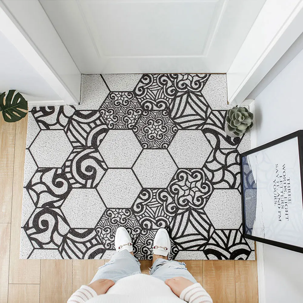 Противоскользящие коврики для пола в дверь унитаза скандинавский напольный