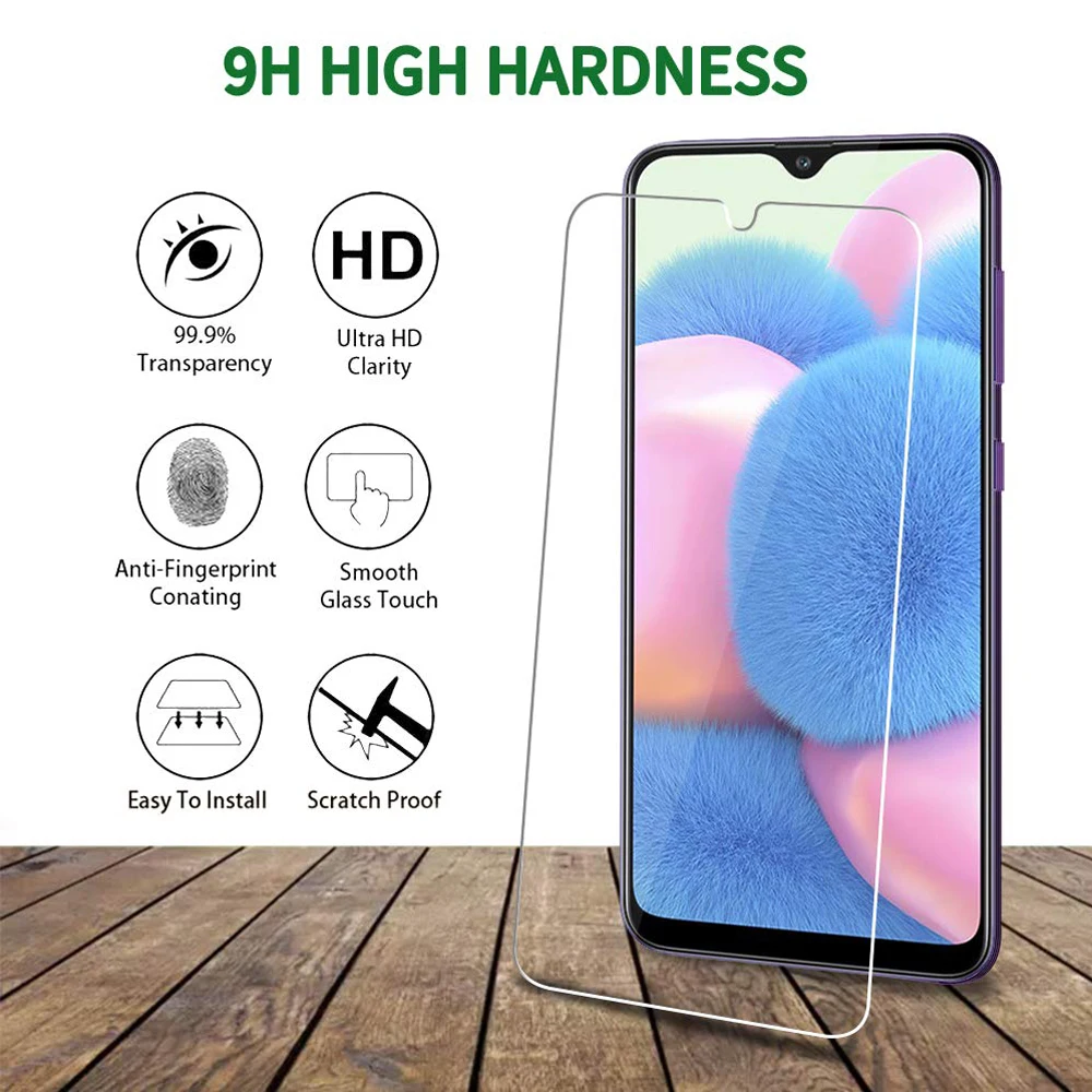 Закаленное стекло для samsung galaxy M30 M20 M10 защита экрана телефона M30s защитная пленка