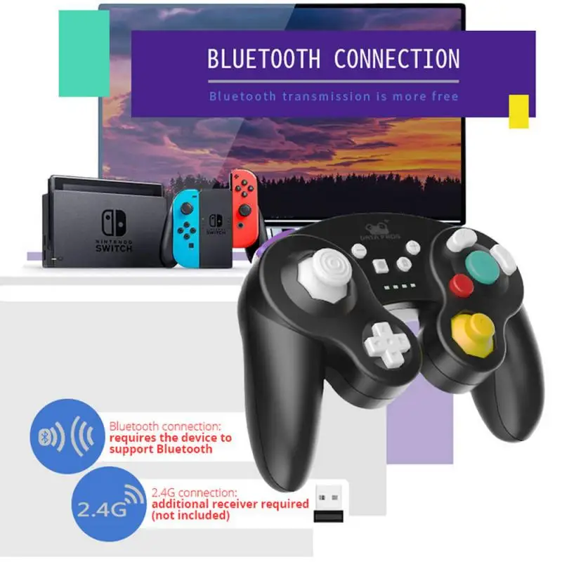 Для игровой консоли Switch Lite/ПК/ТВ приставка/PS3/Android USB Проводная/bluetooth 2 4G геймпад