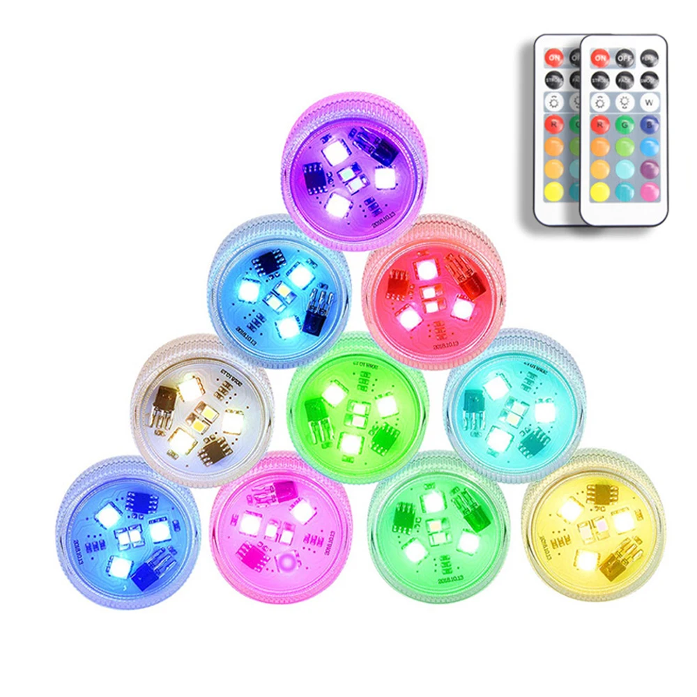 Улучшенный Водонепроницаемый погружной светодиодный светильник 3 8 см большие