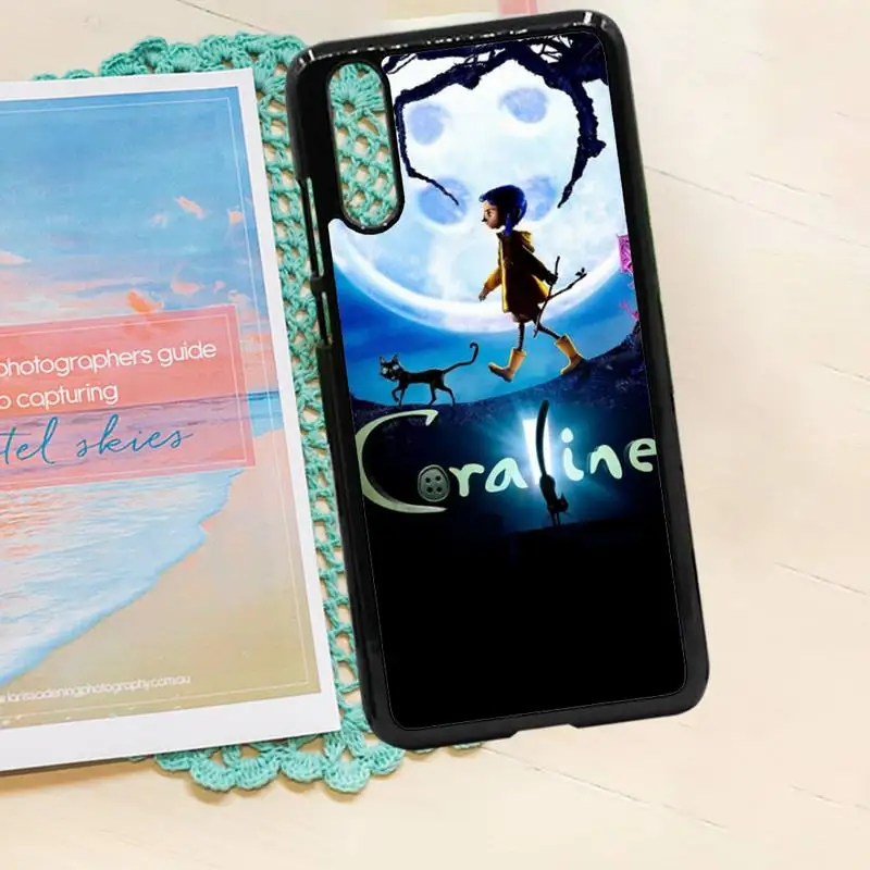 

Coraline and the magic door cartoon high quality Phone Case coque PC for iPhone 11 12 pro XS MAX 8 7 6 6S Plus X 5S SE 2020 XR