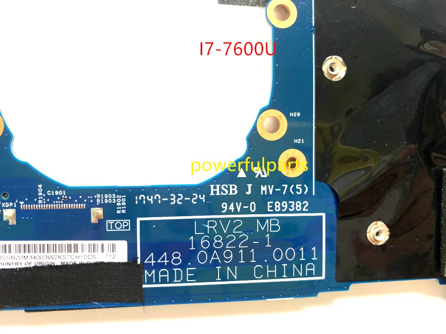 working for lenovo thinkpad x1 yoga 2nd gen i7 7600u 16gb ram laptop motherboard 16822 1 448 0a912 0011 mainboard tested ok free global shipping