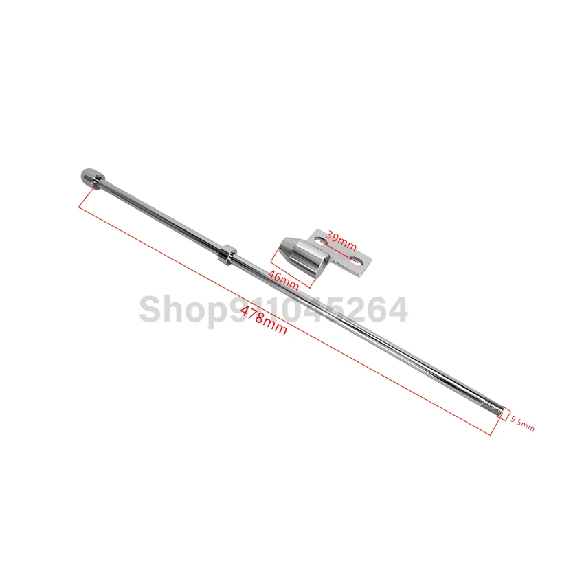 Мотоциклетный задний боковой упор флагшток багажный внешний аксессуар для