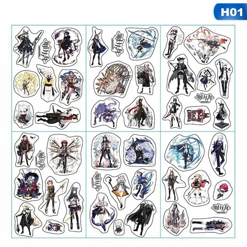 6 шт./компл. демон убийца мой герой Академии наклейки для сноуборда ноутбук