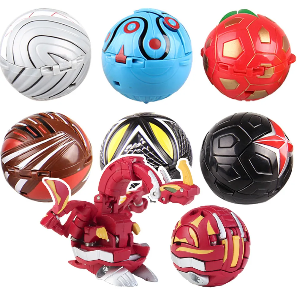 Робот трансформер бойцовская планета шарики Драго Баку игрушка