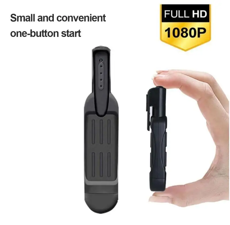 Мини-камера 1080P T189 Full HD носимая маленькая ручка-камера мини-видеорегистратор