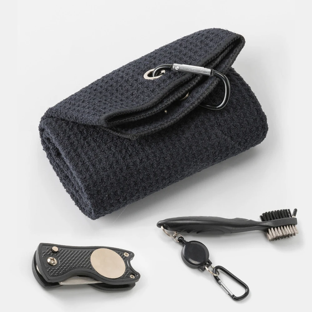 

Полотенце для гольфа из волокна 40x60 см, чистящее полотенце с вафельным крючком, аксессуары для фотографий