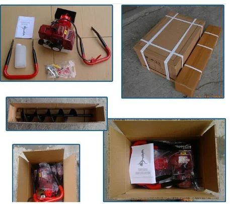 

New Model Heavy Duty 52CC/63CC Gas Powered Post Hole Digger Earth Auger with 80mm drill bits