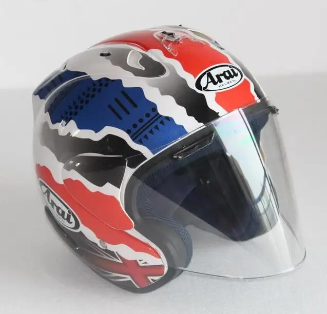 helmet ARAI 3/4 шлем мотоциклетный шлем полушлем открытый шлем-каска для мотокросса Размер: S M L XL XXL - Цвет: helmet