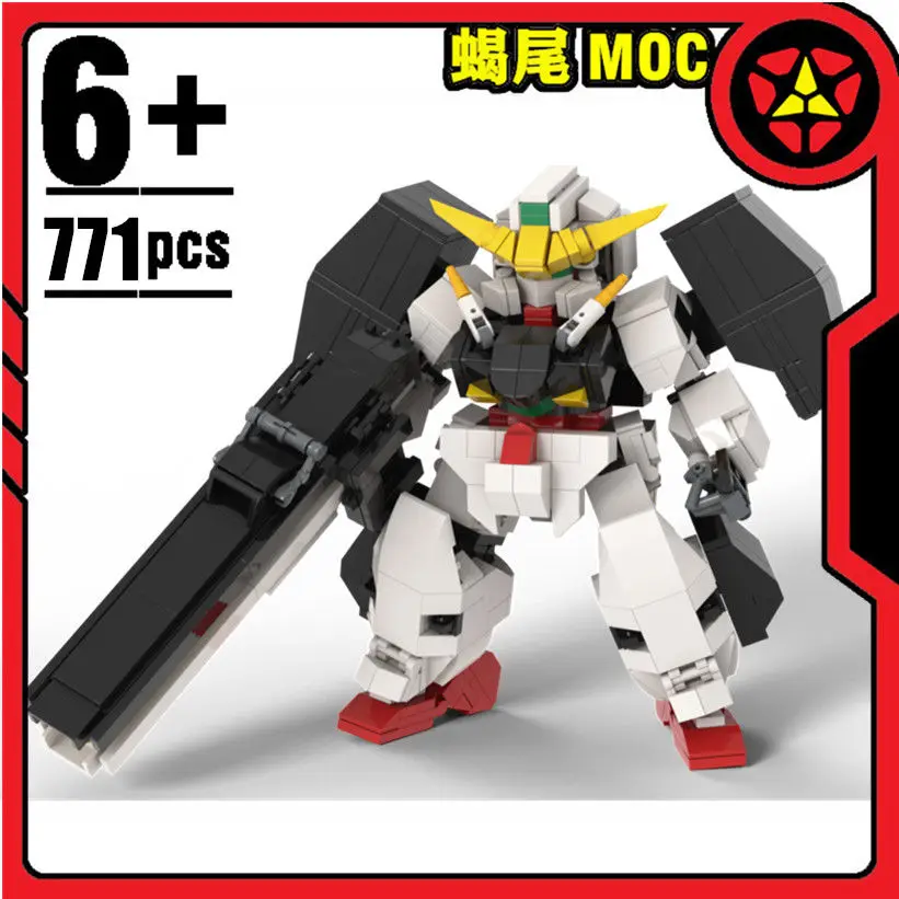 

Конструктор MOC в сборе, модель меча, ангел, детский подарок, Развивающие детские игрушки