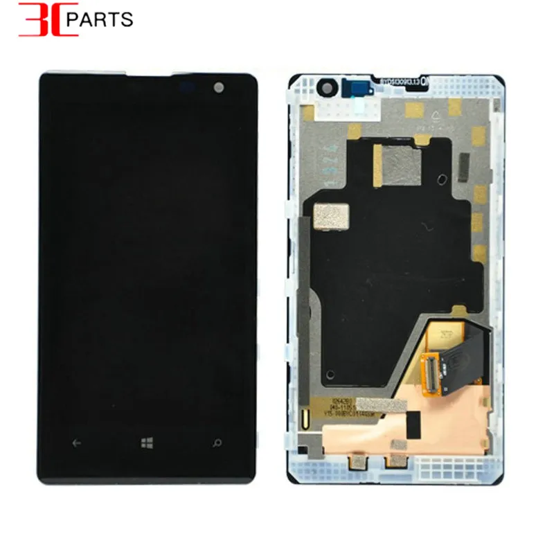 4,5 ''для Nokia Lumia 1020 RM-875 ЖК-дисплей+ сенсорный экран дигитайзер панель в сборе с рамкой