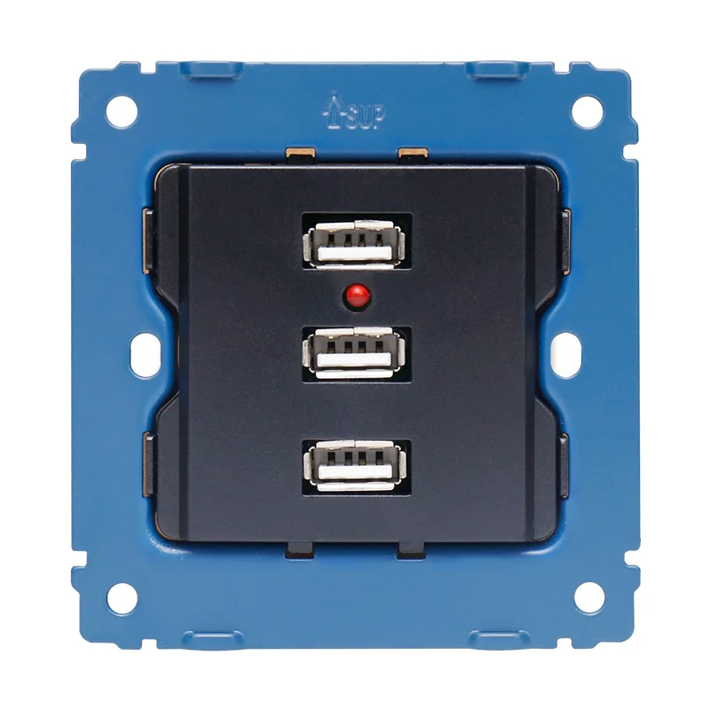 Настенное зарядное устройство KEKA с 3 портами USB адаптер питания