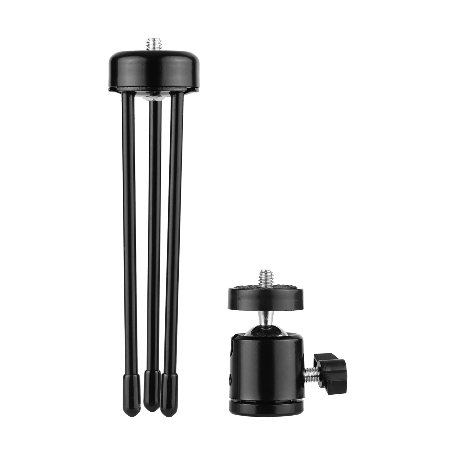 Мини штатив для фотосъемки металлический Настольный шаровой головкой набор