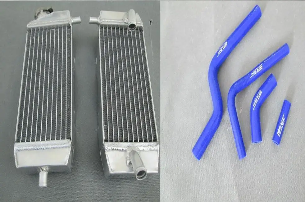 

L&R for Suzuki RMZ250 2004 2005 2006 04 05 06 aluminum radiator + blue hose