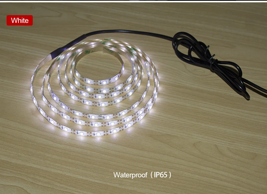 Белый/теплый белый/RGB USB 5 в Светодиодная лента светильник 1 м 2 м 3 м 4 м 5 М HD ТВ Настольный экран фон Смещенный светильник ing A1