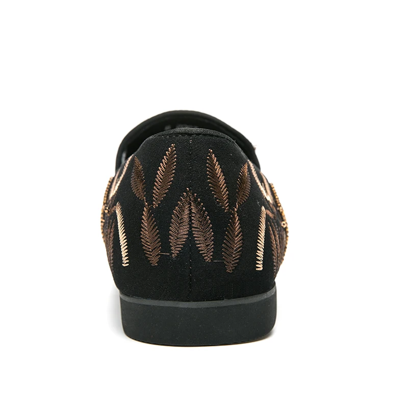 Embroidery designer men formal leather shoes italian luxury vintage wedding male dress footwear elegant new oxford for | Обувь