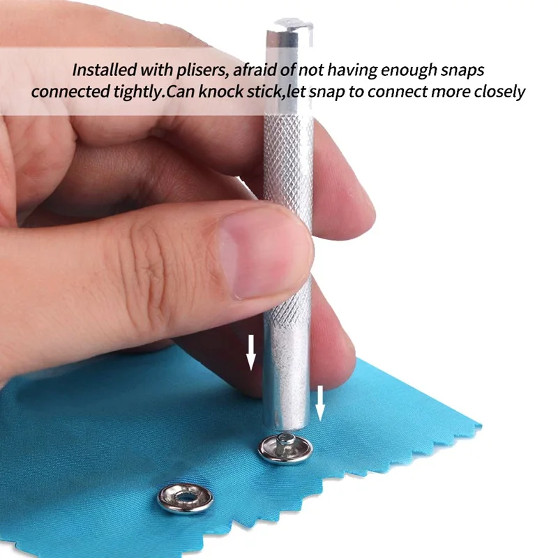 Красочные металлические застежки пресс шпильки полимерные кнопки с инструмент