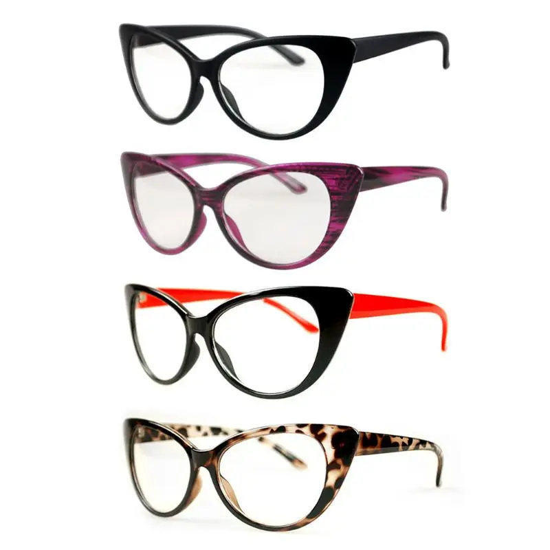 

Sexy Cat Eye Glasses Frame Women Classic Vintage Glasses Frame Clear Lens Eyewear Goggles